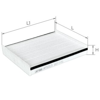 ЕФ повітряний салону (FORD USA F-150, F-250, F-450, F-550, F-600, F-650) ALPHA FILTER AF5313