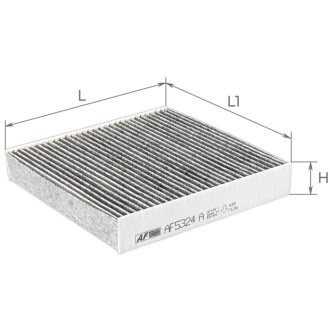Фото 1 - еф повітряний салону (land rover defender, discovery 5) ALPHA FILTER AF5324a ЕФ повітряний салону (LAND ROVER Defender, Discovery 5) ALPHA FILTER AF5324a (фото 1)