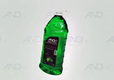 Фото 1 - рідина омивача скла літня, 2L (яблуко) AND 20096008 Рідина омивача скла літня, 2L (яблуко) AND 20096008 (фото 1)
