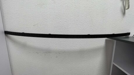 Решітка накладка заднього бампера нижня Audi A4 B9 2017-2019 S-Line AND 30807959