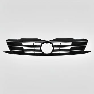 Решетка радиатора VW Jetta VI 215-18 черная, с хром молдингами AND 30853118