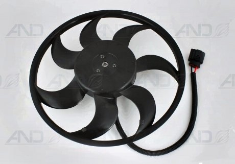 Вентилятор радиатора VW T5 D=420мм 2003-10 охлаждения двигателя AND 35959017 (фото 1)