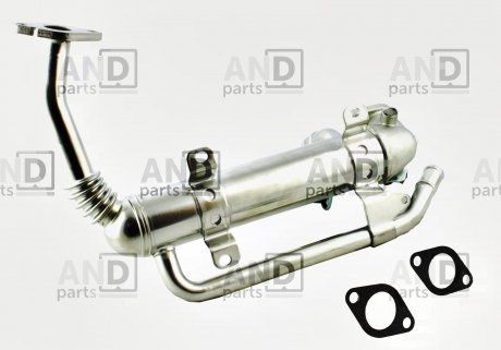 Радиатор рециркуляции выхлопных газов 1.9 2.0 TDI Caddy Passat Touran Fabia Octavia Superb Audi A4 AND 38131060 (фото 1)