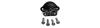 Кульова опора верхня L/P Nissan Pathfinder 1.6-3.3D 07.81-09.07 Aplus 12360AP (фото 1)
