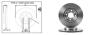 Диск гальмівний Fiat Brava/Bravo/Doblo1.6/1.9JTD/2.0TS (257X20MM) 96-02 Aplus 61263AP (фото 1)