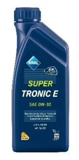 Олива двигуна 1L Aral SuperTronic E SAE 0W30 (ACEA A5/B5, API SL/CF) ARAL 14F802