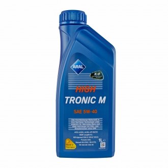Мастило моторне синтетика HighTronic M 5W-40 (DE) 3X1L A3 / B3: A3 / B4 (VW 502 00/505 00 MB 226.5 / 229.3 / 229.5 Renault RN0700 / RN0710 BMW Longlife-01Porsche A40) ARAL 150B6A