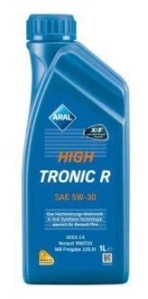 Масло моторное Aral High Tronic R 5W30 1L MB 226.51 Renault RN0720 1L ARAL 151CEE