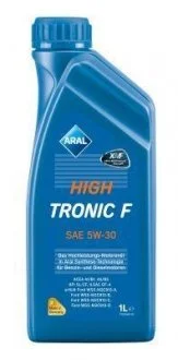 Мастило моторне синтетичне Aral High Tronic F 5W30 1L (A1/B1, A5/B5 GF-4 Ford WSS-M2C 913-A, WSS-M2C 913-B, WSS-M2C 913-C, WSS-M2C 913-D) ARAL 1552A0