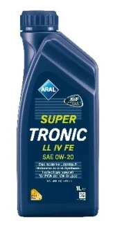 Олива двигуна 1L Aral SuperTronic LL IV SAE 0W20 ARAL 15B6B5