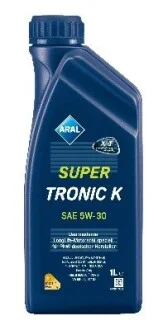 Масло моторное синтетика Aral SuperTronic K 5W-30 1L (ACEA C3 API SN BMW LL-04 VW 504 00/507 00 MB 229.51 Porsche C30) ARAL 15DBCB