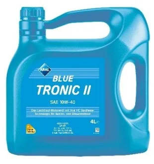 Олива двигуна 4L Aral BlueTronic II 10W40 ARAL 15F075