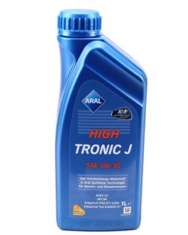 Масло моторное High Tronic J SAE 5W30 (1 Liter) ARAL AR-151CED