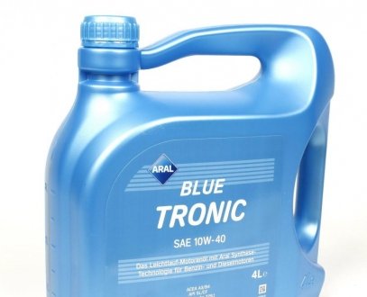 Масло моторное Blue Tronic SAE 10W40 (4 Liter) ARAL AR-154FE6 (фото 1)
