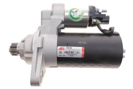 Стартер 12V 1.70kW AS S0229