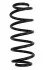 Пружина перед. Audi A4/A6 1.8/1.8T/1.8 quattro/1.9TDI 97-04/Skoda SuperB 02-08/VW Passat B5 72901