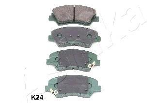 Гальмівні колодки дискові Hyunday Accent 11-Kia Rio III 1.1Crdi / 1.2 / 1.4D 11- ASHIKA 50-0K-K24 (фото 1)