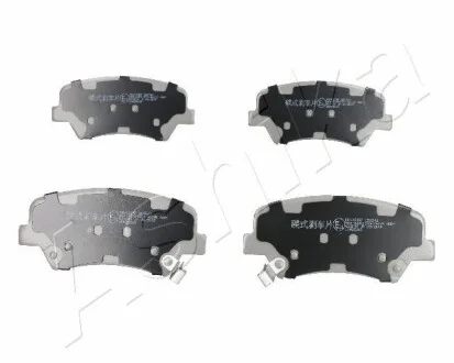 Гальмівні колодки дискові Hyunday Accent 11-Kia Rio III 1.1Crdi / 1.2 / 1.4D 11- ASHIKA 50-0K-K24