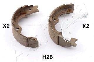 Колодки ручного тормоза HYUNDAI IX35 10- (190x40mm) ASHIKA 55-0H-H26 (фото 1)
