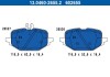 Комплект гальмівних колодок 13.0460-2655.2