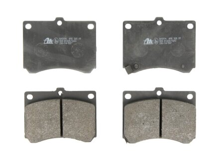 Колодки гальмівні дискові, к-кт ATE 13046059742