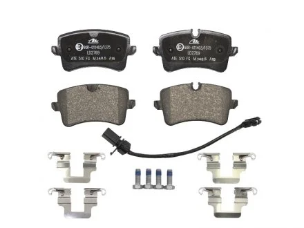 Тормозные колодки дисковые AUDI A6 11- ATE 13047027692