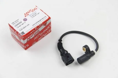 Датчик ABS передн Лів/Прав AUDI A3, TT SEAT LEON VW BORA, BORA I, GOLF IV 1.8-3.2 12.96-06.06 AUTLOG AS4004