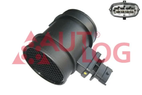 Витратомір повітря (4 pin, модуль) ALFA ROMEO 156 CHEVROLET CAPTIVA, LACETTI, NUBIRA DODGE CALIBER FIAT CROMA, GRANDE PUNTO, IDEA LANCIA MUSA OPEL ANTARA A, ASTRA H, ASTRA H GTC 1.3D-2.0D 01.04- AUTLOG LM1125