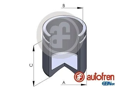 Поршень суппорта (Ø61X49 mm) Mitsubishi L 200, L 200 / Triton, Pajero Sport Ii Nissan 280 Zx,Zxt, 300 Zx, Bluebird, Cabstar, Laurel, Nv200 1.5-3.0 10.78- AUTOFREN D025213