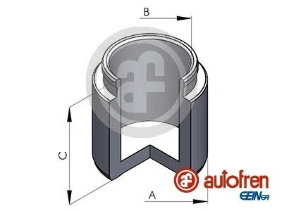 Елементи гальмівного супорта (Поршень) AUTOFREN D025291