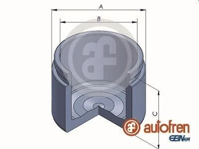 Поршень гальм. супорта перед. (Nabco 57x46) Mazda 6 1.8 02-07 AUTOFREN D025421