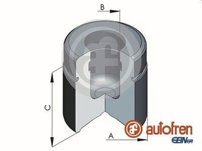 Поршень гальмівного супорта передн. (66mm52mm) Jeep Cherokee, Grand Cherokee I, Wrangler II, Wrangler III 2.4-5.9 09.91-02.10 AUTOFREN D025465 (фото 1)