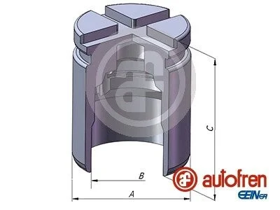 Елементи гальмівного супорта (Поршень) AUTOFREN D025472