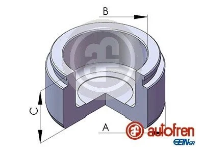 Елементи гальмівного супорта (Поршень) AUTOFREN D025489
