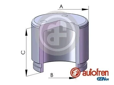 Поршень тормозной задн. (35x49) Chevrolet Epica, Evanda 2.0-2.5 02- AUTOFREN D025509