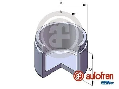 Поршенек суппорта C4/ASX/Lancer/Outlander/4008 06- 57*45,5mm SEINSA AUTOFREN D025532