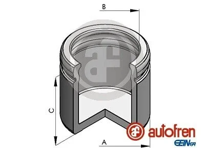 Елементи гальмівного супорта (Поршень) AUTOFREN D0 25549