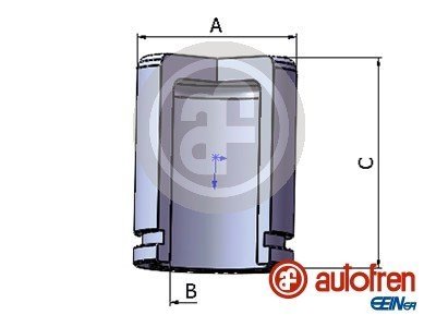 Поршенек суппорта Corolla 01-07 33,9*47,65mm SEINSA AUTOFREN D025550 (фото 1)