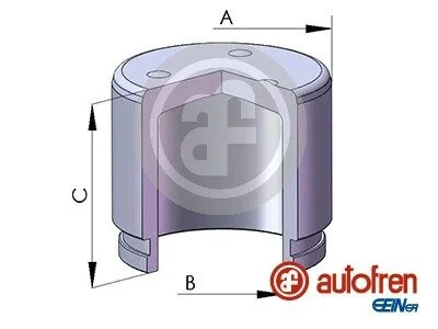 Елементи гальмівного супорта (Поршень) AUTOFREN D02572