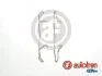 Монтажный к-кт тормозных колодок OCTAVIA/GOLF/A4/A6 91-11 SEINSA AUTOFREN D42338A (фото 1)