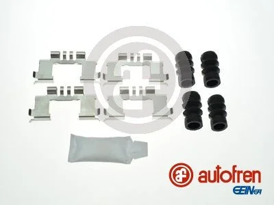 Монтажний набір гальмівних колодок передн NISSAN PIXO SUZUKI ALTO VII, CARRY, CELERIO 1.0/1.0LPG/1.3 10.00- AUTOFREN D42990A (фото 1)