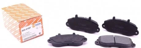 Гальмівні колодки AUTOTECHTEILE 504 0157