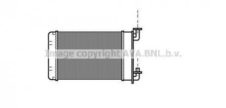 Радиатор печки BMW E30/Z1 88- 316->325 AVA COOLING BW6022 (фото 1)