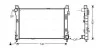 Радиатор 2.0i 16V [OE. 203.500.0403] AVA COOLING MS 2288 (фото 1)