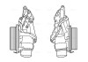 Радіатор масляний MERCEDES W204/W207/W211 DIESEL в зборі (вир-во AVA) MS3688H