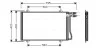 Радіатор кондиціонера MB SPRINT W901 MT/AT 95- AVA COOLING MS5219 (фото 1)