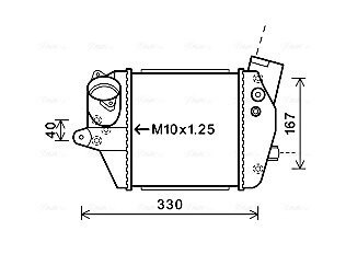 Интеркулер AVA COOLING MZA 4243 (фото 1)