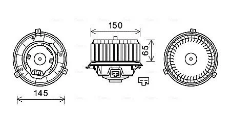 Компресор салону AVA COOLING OL8674