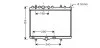 Радиатор 1.8i 16V, 2.0i 16V, 2.0HDiF [OE. 1330.J7, 96455874] AVA COOLING PE 2255 (фото 1)