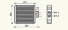 Радіатор пічки POLO4/IBIZA4/FABIA 02- VW6196 AVA COOLING VN6196 (фото 1)